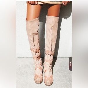 Free People leather boots Size 37